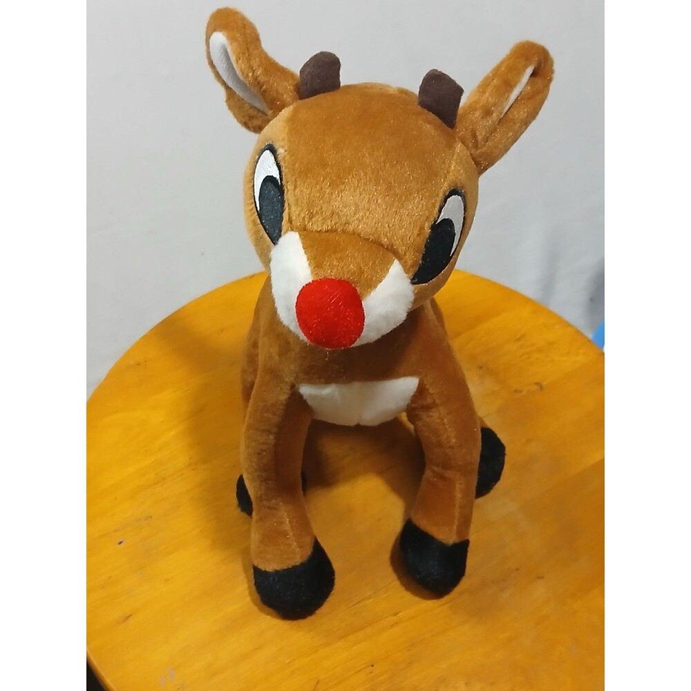 Rudolph the Red Nosed Reindeer Plush Doll Toy Factory 10" Stuffed Animal Toy